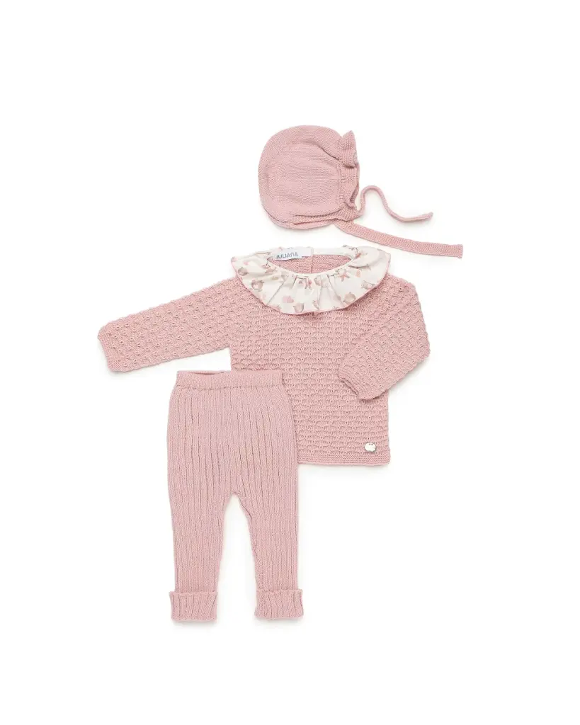 CONJUNTO 3.P VASTAS VOLANTE MUÑECAS - 26565