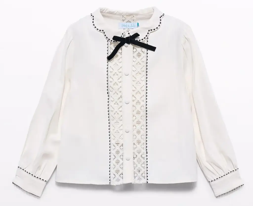 Blusa contrastes niña - 5622