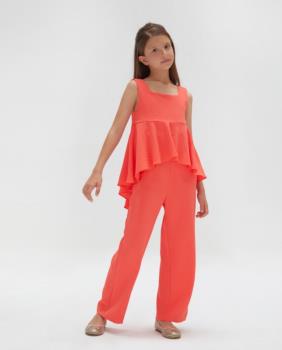 584652 mono ceremonia junior en crep coral