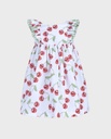 Vestido niña cerezas