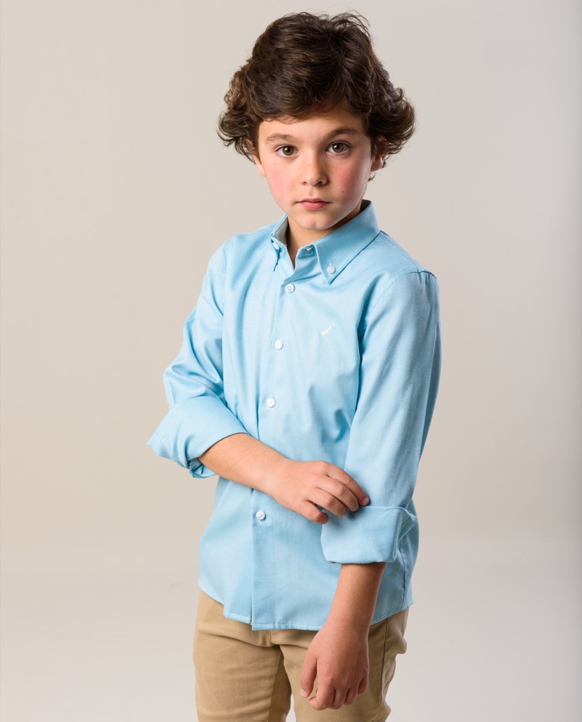 Camisa verde agua